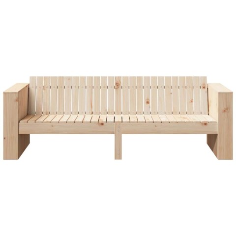 VidaXL Sofa Ogrodowa Brązowy 185,5 x 60 x 62 cm Lite drewno sosnowe