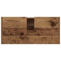 VidaXL Szafka Łazienkowa z półką Stare drewno 80 x 33 x 60 cm