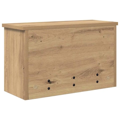 WIESZAK NA PŁASZCZE MONTOWANY NA ŚCIANIE Z PÓŁKĄ DĄB ARTISAN