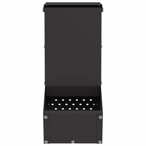 VidaXL Karma dla Królików Czarny 12,5 x 26 x 28,5 cm