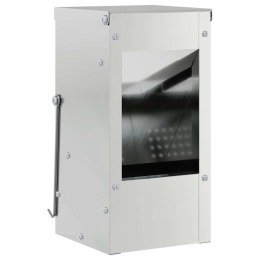 VidaXL Karma dla Królików Srebrny 12,5 x 12,5 x 25 cm