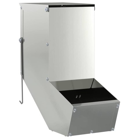 VidaXL Karma dla Królików Srebrny 12,5 x 26 x 28,5 cm