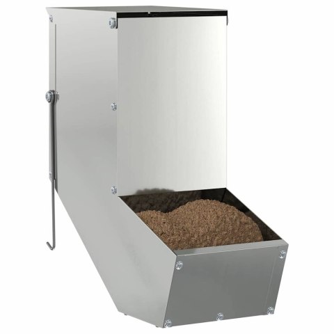 VidaXL Karma dla Królików Srebrny 12,5 x 26 x 28,5 cm