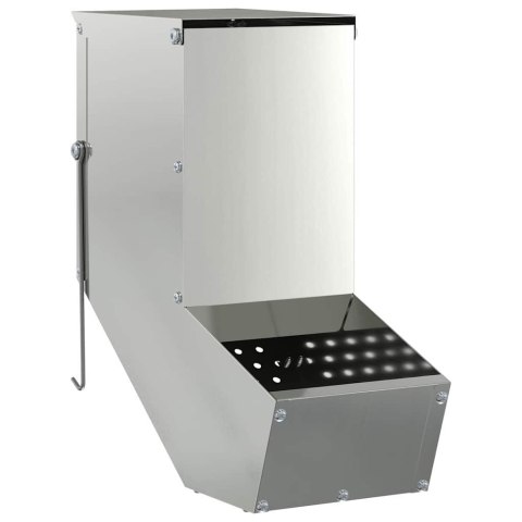 VidaXL Karma dla Królików Srebrny 12,5 x 26 x 28,5 cm