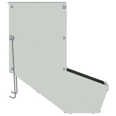 VidaXL Karma dla Królików Srebrny 17,5 x 26 x 28,5 cm