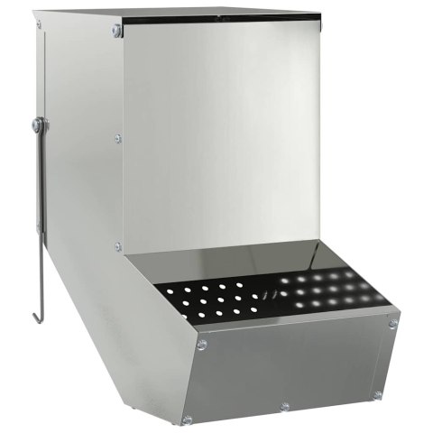 VidaXL Karma dla Królików Srebrny 17,5 x 26 x 28,5 cm