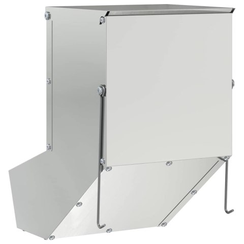 VidaXL Karma dla Królików Srebrny 17,5 x 26 x 28,5 cm