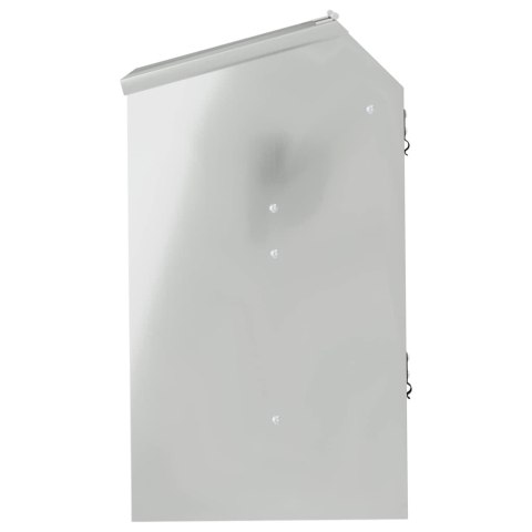 VidaXL Karma dla Królików Srebrny 64.5 x 25.5 x 45.5 cm