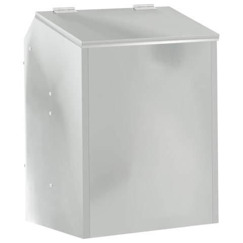 VidaXL Karma dla Królików Srebrny 64.5 x 25.5 x 45.5 cm