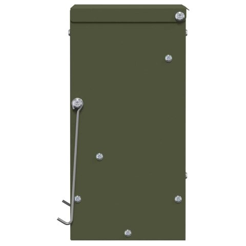 VidaXL Karma dla Królików Zielony oliwkowy 20 x 12,5 x 25 cm