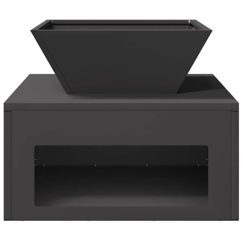 KOMINEK CZARNY 50X50X40CM STAL