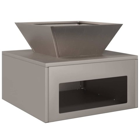 KOMINEK RDZAWY 50X50X40CM STAL KORTENOWSKA