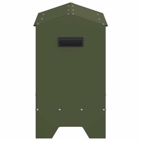 KORYTO DO KARMIENIA KURCZAKÓW ZIELONY OLIWKOWY