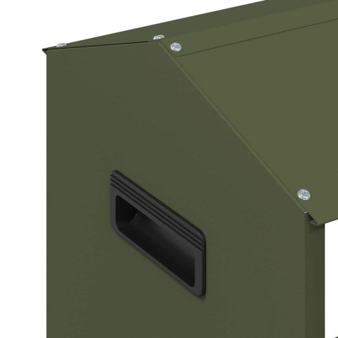 KORYTO DO KARMIENIA KURCZAKÓW ZIELONY OLIWKOWY