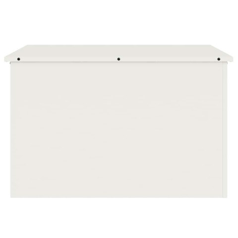 VidaXL Skrzynia do przechowywania na zewnątrz Biały 80 x 50,5 x 50 cm