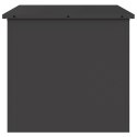 VidaXL Skrzynia do przechowywania na zewnątrz Czarny 55 x 50,5 x 50 cm