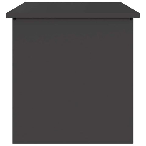 VidaXL Skrzynia do przechowywania na zewnątrz Czarny 55 x 50,5 x 50 cm