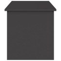 VidaXL Skrzynia do przechowywania na zewnątrz Czarny