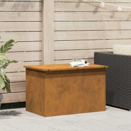 VidaXL Skrzynia do przechowywania na zewnątrz Rdzawy 80 x 50,5 x 50 cm