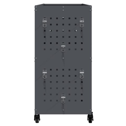 VidaXL Wózek narzędziowy Antracyt 75 x 35 x 73 cm Stal zimno walcowana