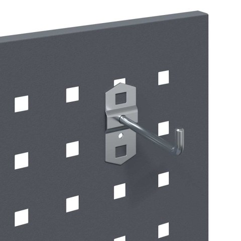 WÓZEK NARZĘDZIOWY Z PÓŁKĄ Z KOŁEM ANTRACYT 65X35X111CM