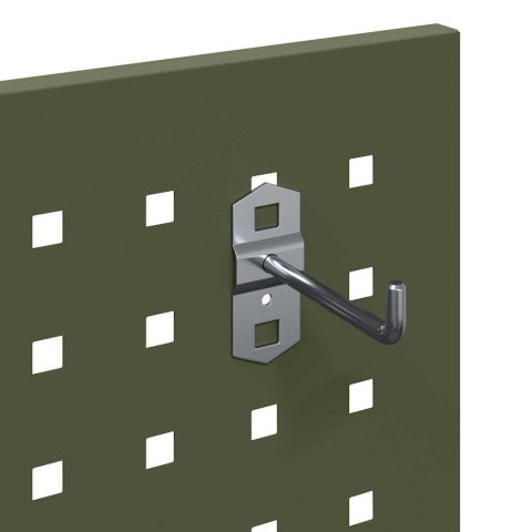 WÓZEK NARZĘDZIOWY Z PÓŁKĄ Z KOŁEM OLIWKOWY 65X35X111CM