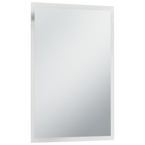 ŚCIENNE LUSTRO ŁAZIENKOWE Z LED 60X80CM