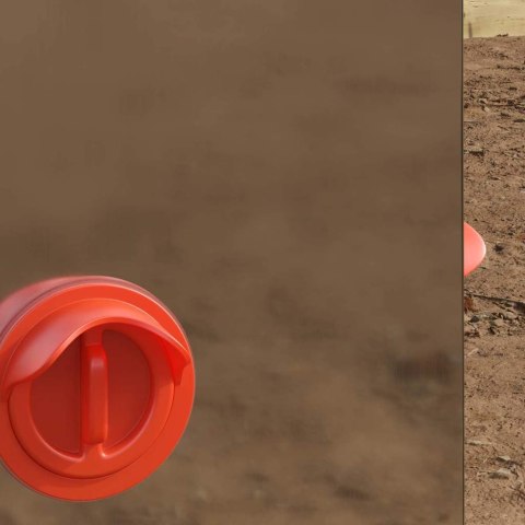 VidaXL Karmnik dla kur Srebrny 32,5 x 20,5 x 43 cm Stal Galwanizowana