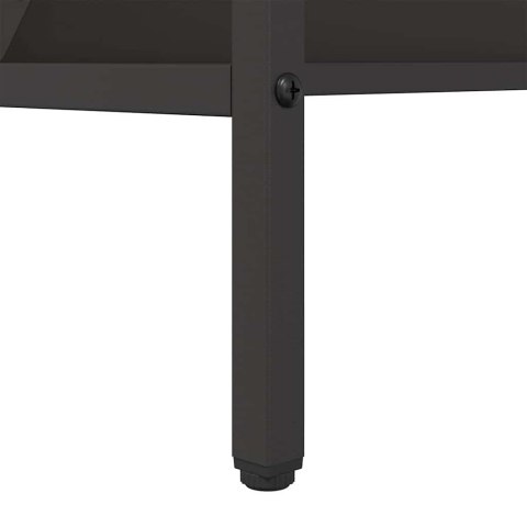 VidaXL Karmnik dla zwierząt gospodarskich Czarny 100 x 60 x 90 cm