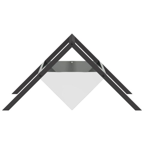 KORYTO DO KARMIENIA BYDŁA SREBRNY 111X76X38CM