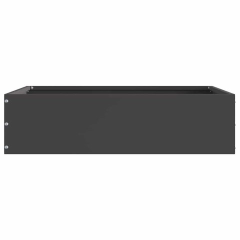 KRAWĘŻNIK DO TRAWNIKA CZARNY 50X50X13CM STAL