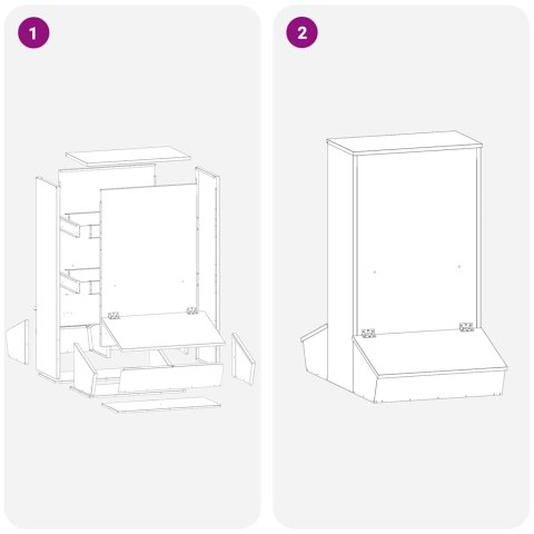 PODAJNIK DLA ŚWIŃ SREBRNY 82X51X91,5CM STAL GALWANIZOWANA