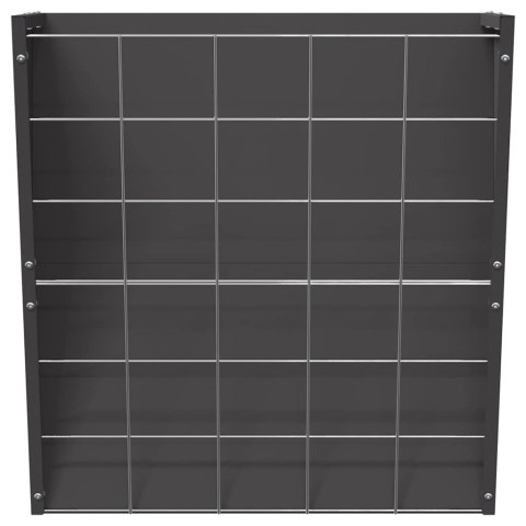 WISZĄCY POJEMNIK NA SIANO CZARNY 61X33X66CM