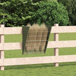 WISZĄCY POJEMNIK NA SIANO ZIELONY OLIWKOWY 61X33X66CM