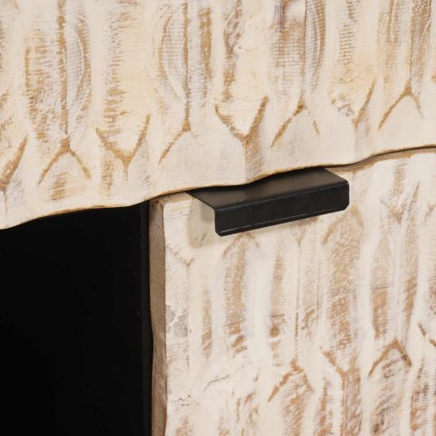 BUFET GŁADKI WYKOŃCZENIE W KOLORZE BIAŁEGO PRANIA