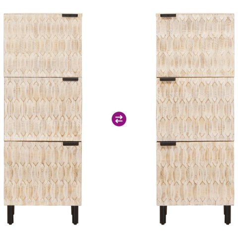 SZAFKA INNY WYKOŃCZENIE W KOLORZE BIAŁEGO PRANIA