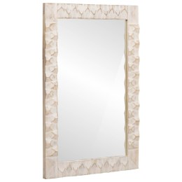 LUSTRO ŁAZIENKOWE GŁADKI WYKOŃCZENIE W KOLORZE BIAŁEGO PRANIA