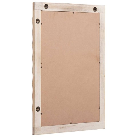 LUSTRO ŁAZIENKOWE GŁADKI WYKOŃCZENIE W KOLORZE BIAŁEGO PRANIA