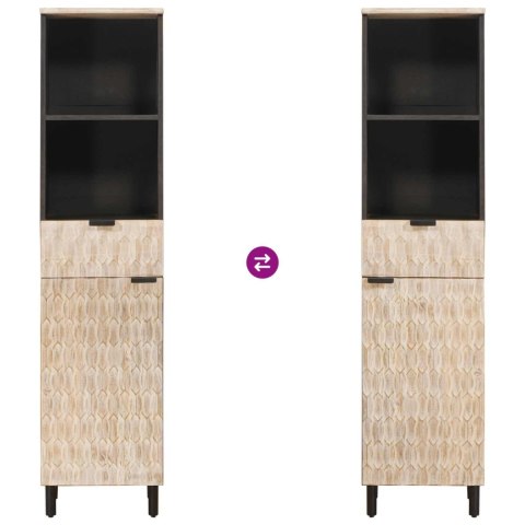 SZAFKA ŁAZIENKOWA GŁADKI BIAŁY