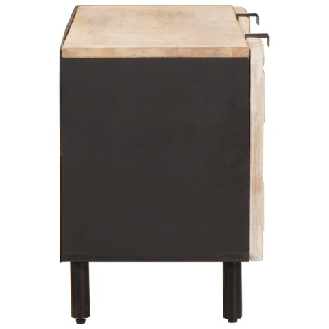 SZAFKA POD TELEWIZOR WYKOŃCZENIE W KOLORZE BIAŁEGO PRANIA