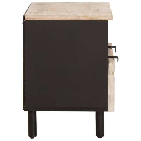 SZAFKA POD TELEWIZOR WYKOŃCZENIE W KOLORZE BIAŁEGO PRANIA