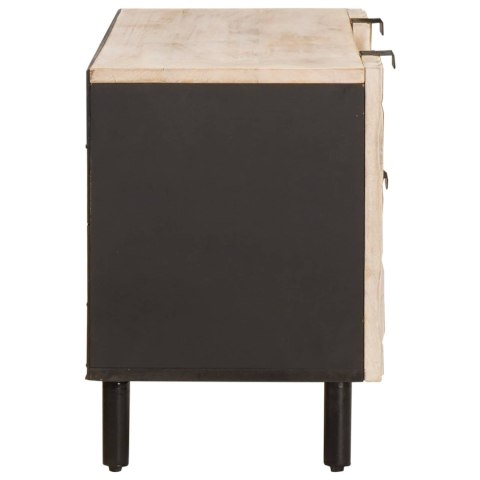 SZAFKA POD TELEWIZOR WYKOŃCZENIE W KOLORZE BIAŁEGO PRANIA