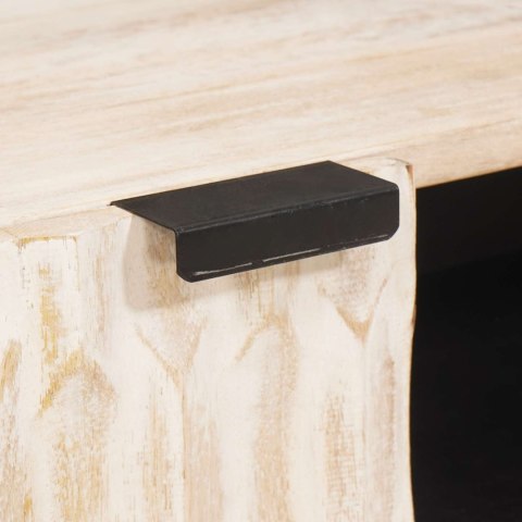 SZAFKA POD TELEWIZOR WYKOŃCZENIE W KOLORZE BIAŁEGO PRANIA