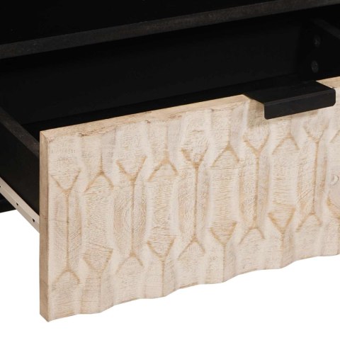 SZAFKA POD TELEWIZOR WYKOŃCZENIE W KOLORZE BIAŁEGO PRANIA