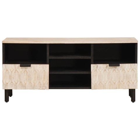 SZAFKA POD TELEWIZOR WYKOŃCZENIE W KOLORZE BIAŁEGO PRANIA