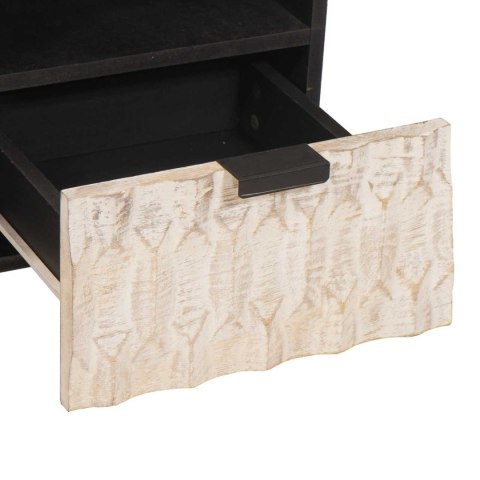 SZAFKA POD TELEWIZOR WYKOŃCZENIE W KOLORZE BIAŁEGO PRANIA