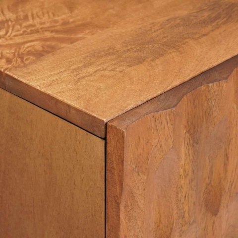 SZAFKA POD TELEWIZOR WYKOŃCZENIE W KOLORZE BRĄZOWEGO AKACJI