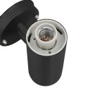 VidaXL Zewnętrzna lampa ścienna 2 pcs Czarny 15 x 7,5 x 33 cm