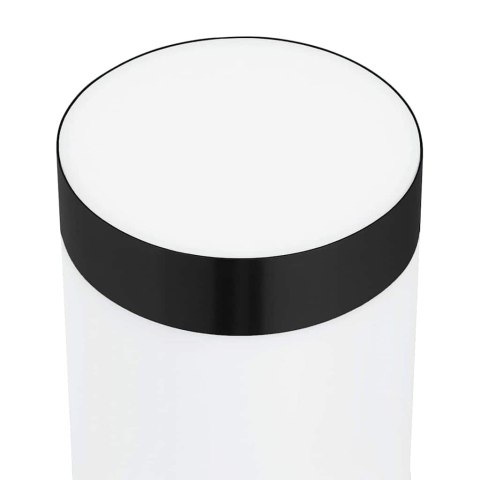 VidaXL Zewnętrzna lampa ścienna Czarny 15 x 7,5 x 33 cm