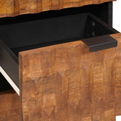 BUFET GŁADKI WYKOŃCZENIE W KOLORZE BRĄZOWEGO AKACJI